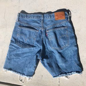 Levi's high waist cutoff shorts